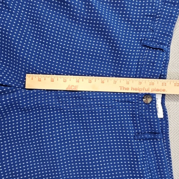 Goodfellow Linden Tech Chino Shorts Men's 40 Blue Wrinkle Resist Stretch 9" EUC - Picture 5 of 13